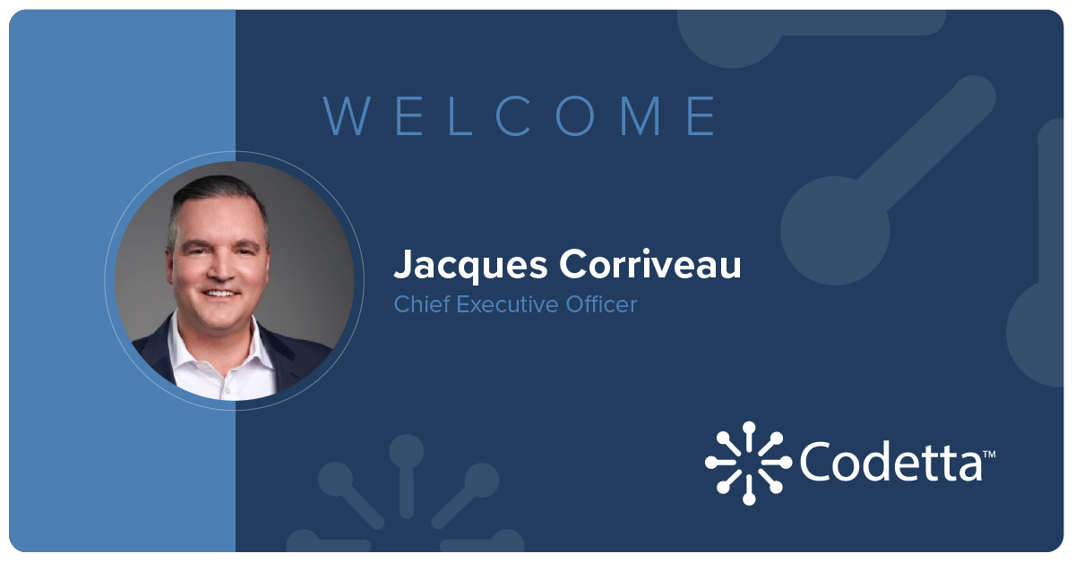 Codetta Bio Appoints Life Sciences Industry Leader Jacques Corriveau as